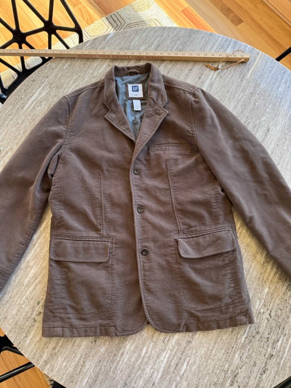 GAP Men's Brown Field-Style Shirt Jacket